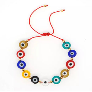 Evil Eye Multi Color Bracelet - BARUCH Style