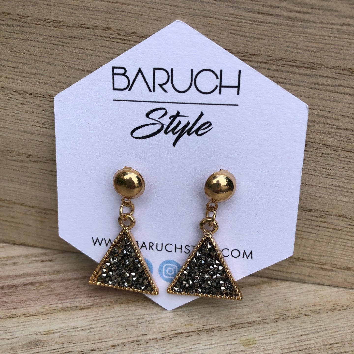 Triangle Earrings - BARUCH Style