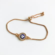 Round Evil Eye Chain Bracelet - BARUCH Style