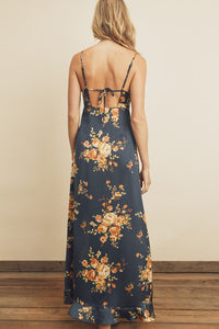 Floral Print Maxi Dress - BARUCH Style