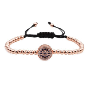 Gold Filled Beads Evil Eye Bracelet - BARUCH Style