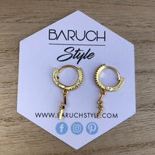 Multicolor Rhinestone lightning Earrings - BARUCH Style
