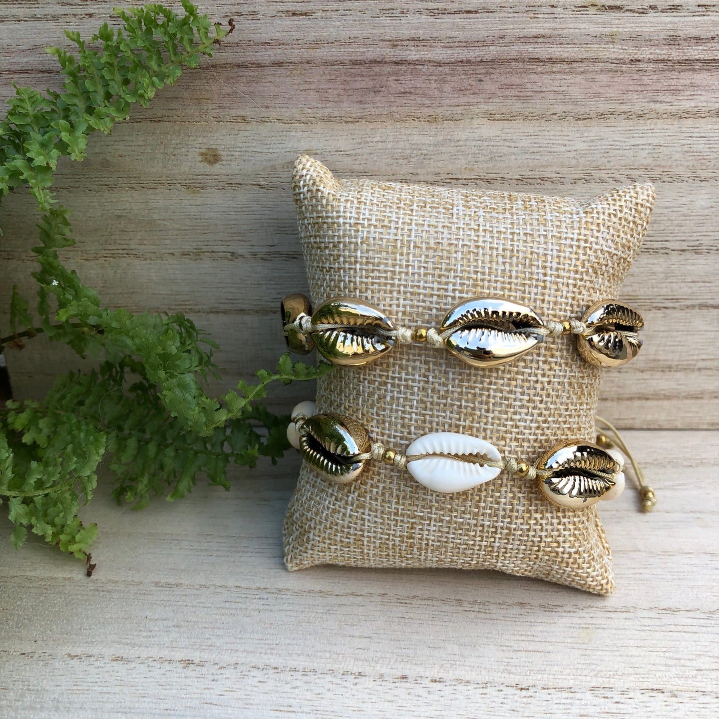 Shell Cord Bracelet - BARUCH Style