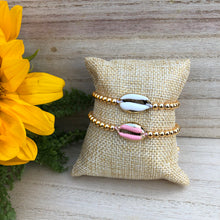 Shell Gold Plated Beads Bracelet - BARUCH Style