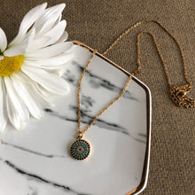 Multicolor Rhinestone Evil Eye Necklace - BARUCH Style